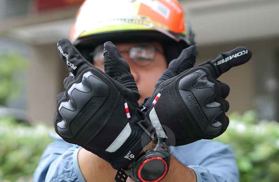Giới thiệu găng tay Komine - Bao tay bảo hộ từ Nhật Bản
